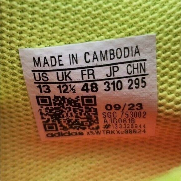 Adidas X Crazyfast Club FxG IG0618 Mens Size 13 Yellow Athletic Soccer Cleats - Picture 10 of 11